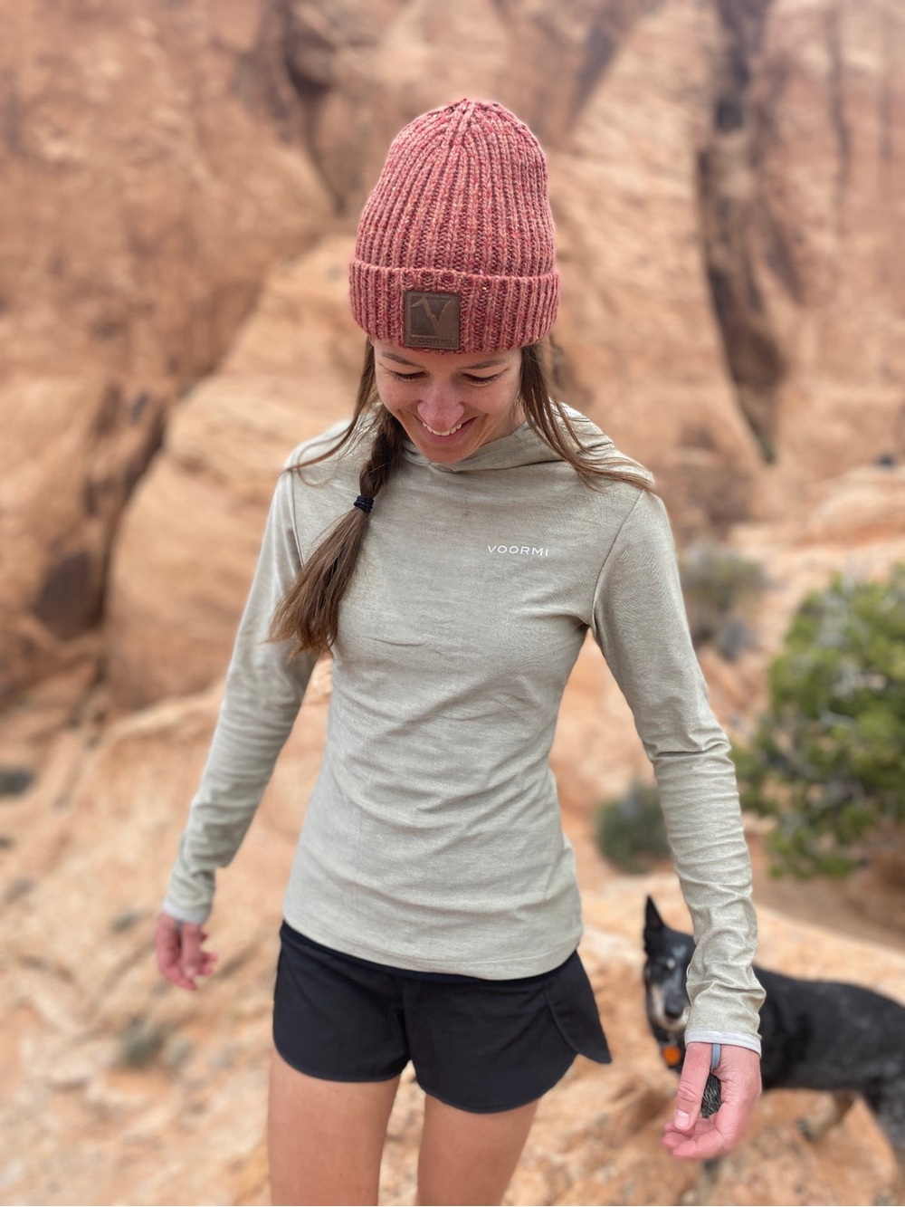 Voormi Women’s River Run Wool Blend Hoodie New Sage Small